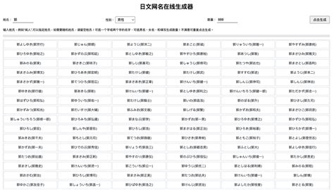 好聽日文名字|日本名字產生器：逾7億個名字完整收錄 